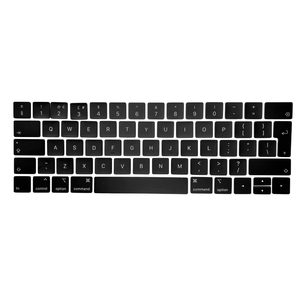 Vervangende letter toetsen of leesteken voor Apple MacBook Pro A1989 A1990 A2159 en MacBook Air A1932 - QWERTY ENGELS
